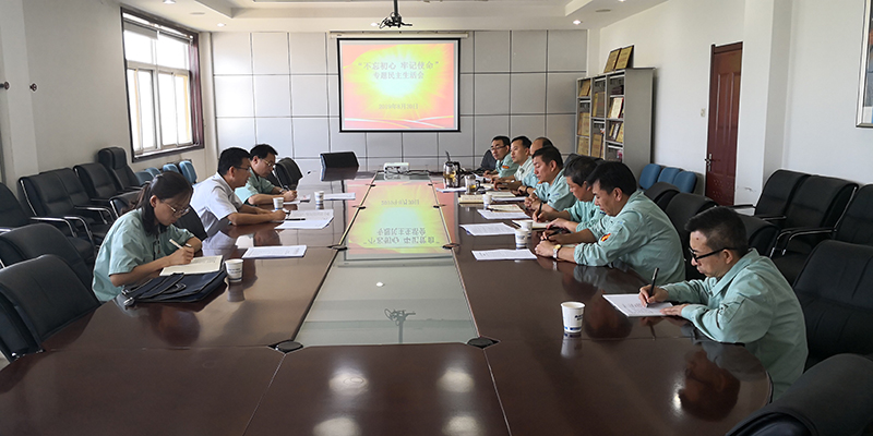 公司領導王文生雷讓岐參加指導基層單位“不忘初心、牢記使命”專題民主生活會